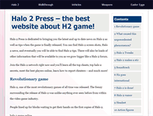 Tablet Screenshot of h2press.net